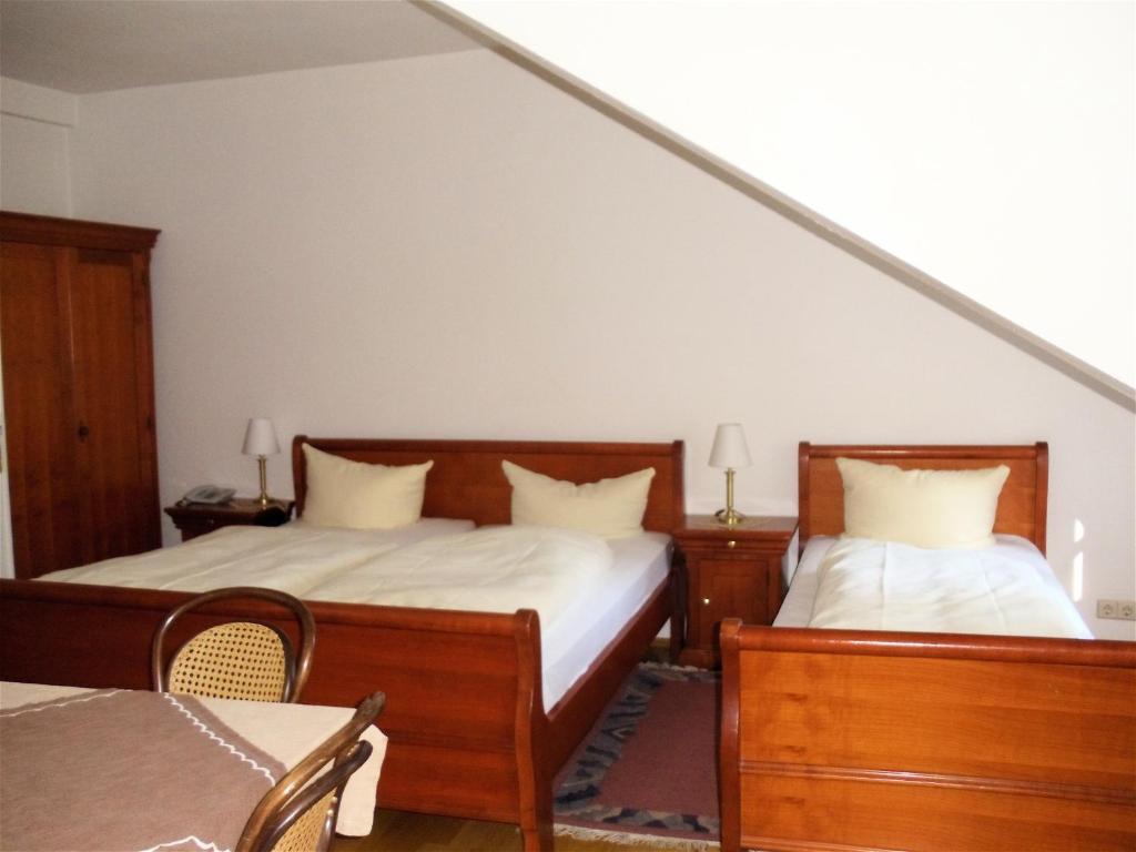 היידלברג Hotel Zum Pfalzgrafen חדר תמונה